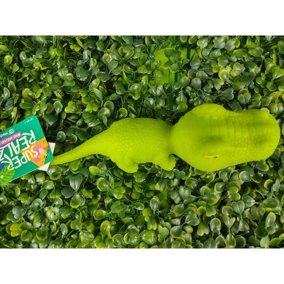 Tyrannosaurus Rex Dinosaur Squishy Toy Figure Squeezable T-Rex Dino Sand Green - Picture 14 of 15